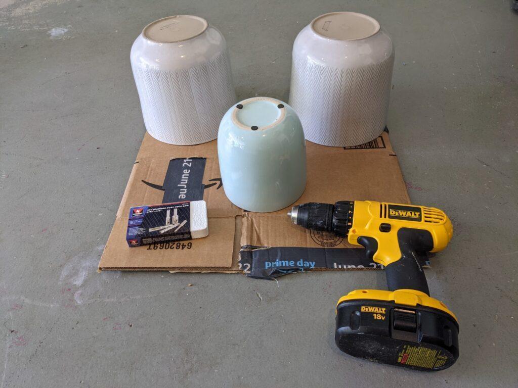  How to Drill a Hole in Glass or Ceramic Pots